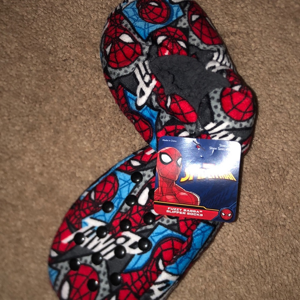 Toddler Kids Spider-Man Slippers